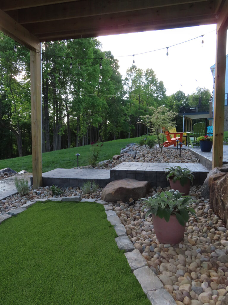 Complete landscape installation