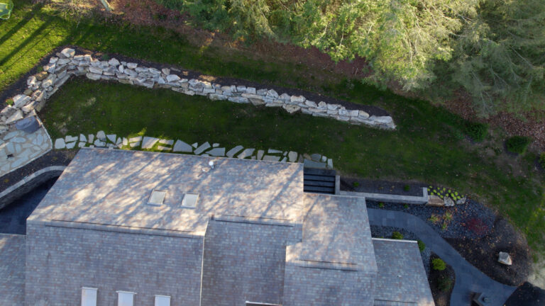 Boulder Wall Installation